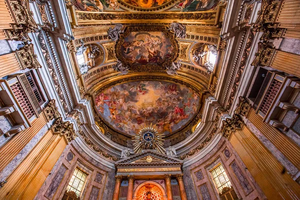 Igreja do Gesu, Roma, Itália — Fotografia de Stock