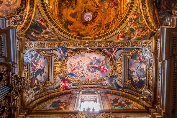 Igreja do Gesu, Roma, Itália — Fotografia de Stock