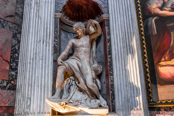 Basilica of Santa Maria del Popolo, Rome, Italy — Stock Photo, Image