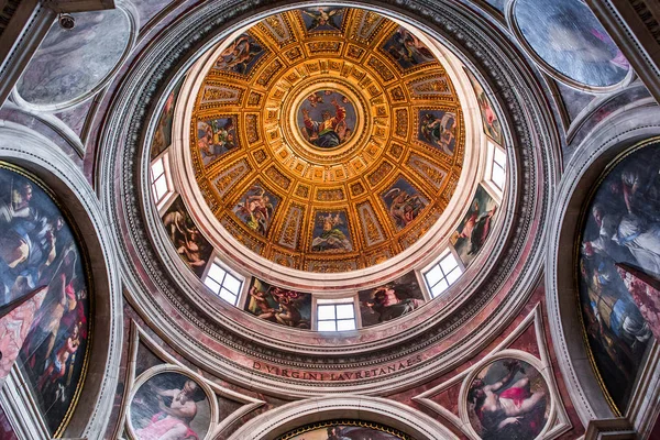 Basilica of Santa Maria del Popolo, Rome, Italy — Stock Photo, Image