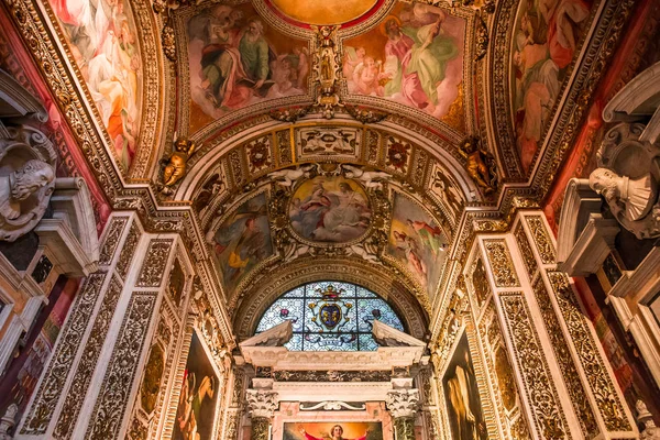 Roma Italia Junio 2015 Interiores Detalles Arquitectónicos Iglesia Santa María — Foto de Stock