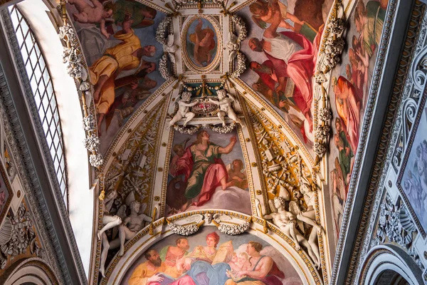 Rzym Włochy Czerwca 2015 Wnętrza Detale Architektoniczne Kościoła Santa Maria — Zdjęcie stockowe