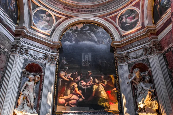 Roma Talya Haziran 2015 Mekanlar Mimari Detaylar Santa Maria Del — Stok fotoğraf