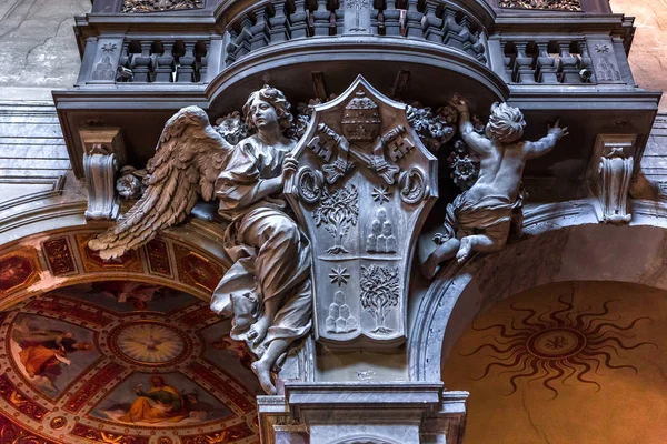 Rome Italy June 2015 Interiors Architectural Details Santa Maria Del — Stock Photo, Image