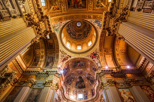 Řím Itálie Června 2015 Interiéry Architektonické Detaily Baziliky Sant Andrea — Stock fotografie