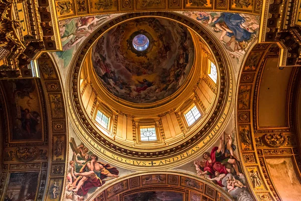 Rome Italie Juin 2015 Intérieurs Détails Architecturaux Basilique Sant Andrea — Photo
