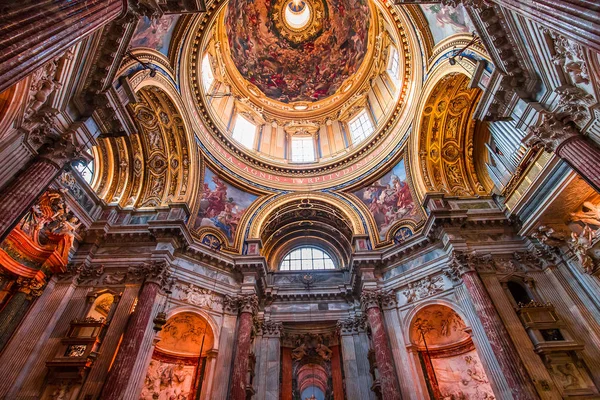 Roma Itália Junho 2015 Interiores Detalhes Arquitetônicos Sant Agnese Igreja — Fotografia de Stock