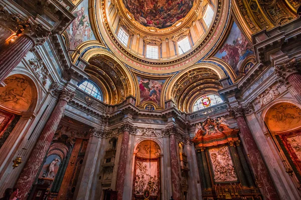 Roma Itália Junho 2015 Interiores Detalhes Arquitetônicos Sant Agnese Igreja — Fotografia de Stock