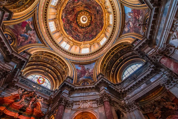 Rome Italy June 2015 Interiors Architectural Details Sant Agnese Agone — Stock Photo, Image