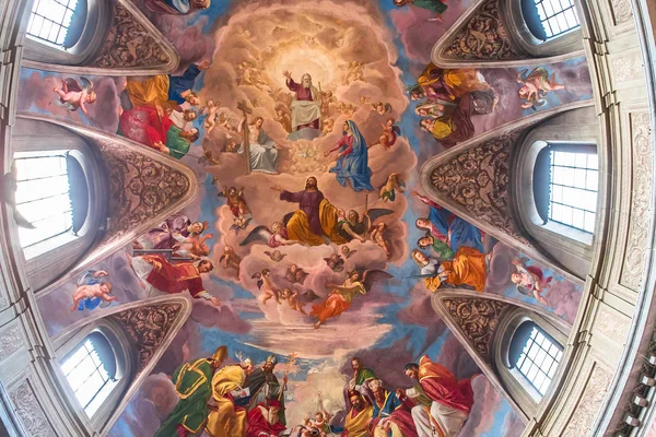 Rome Italie Juin 2015 Intérieurs Détails Architecturaux Église San Giacomo — Photo