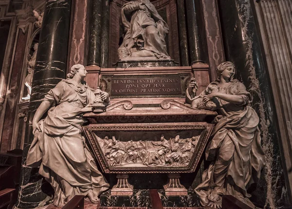 Řím Itálie Červen 2015 Interiéry Architektonické Detaily Kostela Santa Maria — Stock fotografie
