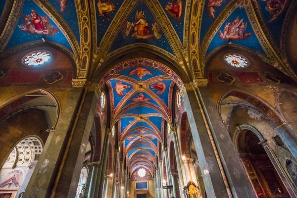 Rome Italië Juni 2015 Interieurs Architectonische Details Van Kerk Santa — Stockfoto