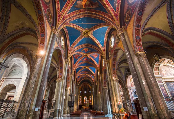 Roma Itália Junho 2015 Interiores Detalhes Arquitetônicos Igreja Santa Maria — Fotografia de Stock