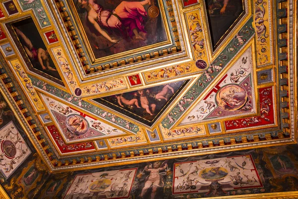 Florenz Italien Oktober 2015 Innenräume Und Architektonische Details Des Palazzo — Stockfoto