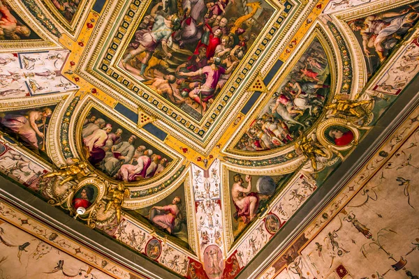 Florenz Italien Oktober 2015 Innenräume Und Architektonische Details Des Palazzo — Stockfoto