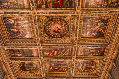 iç Palazzo Vecchio, Florence, İtalya