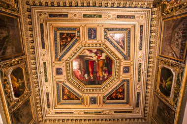 iç Palazzo Vecchio, Florence, İtalya