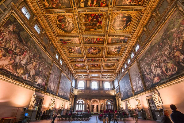 iç Palazzo Vecchio, Florence, İtalya