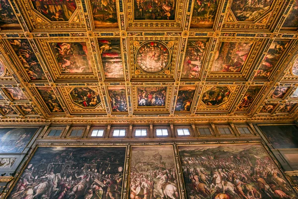 iç Palazzo Vecchio, Florence, İtalya