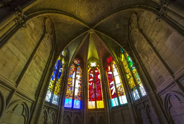 Nunca Francia Septiembre 2016 Interiores Detalles Catedral Saint Cyr Sainte —  Fotos de Stock