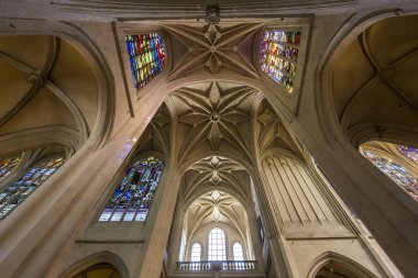 Paris, Fransa, 07 Eylül 2016: iç mekanlar ve ayrıntılarını Saint-Gervais Kilisesi, 07 Eylül 2016, Paris, Fransa