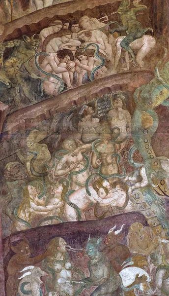 Pisa Italia Giugno 2016 Affresco Del Trionfo Della Morte Camposanto — Foto Stock