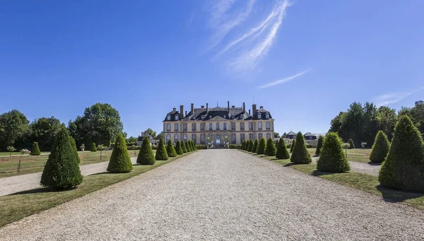 Замок Ла-Мот Тилли, Обь, Франция — стоковое фото