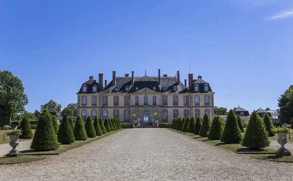 Замок Ла-Мот Тилли, Обь, Франция — стоковое фото