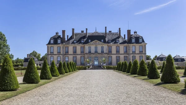 La Motte Tilly castle, Aube, France — Stock Photo, Image