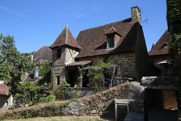 Sarlat France Juli 2015 Sarlat Caneda Village Dordogne Tal Perigord — Stockfoto