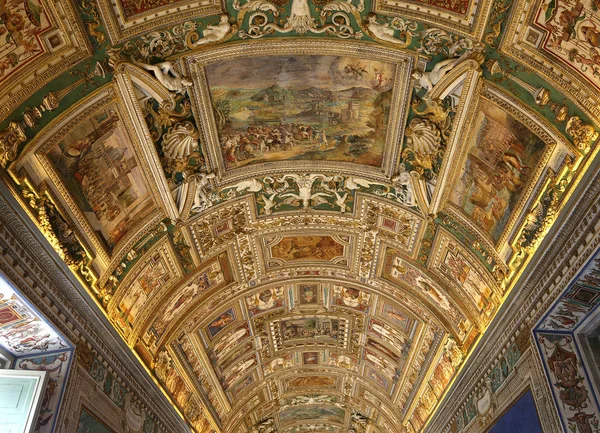 Ciudad Del Vaticano Vaticano Junio 2015 Interiores Detalles Arquitectónicos Del — Foto de Stock