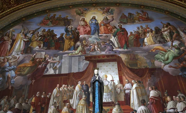 Vatikaanin museon sisätilat ja yksityiskohdat, Vatikaanin kaupunki — kuvapankkivalokuva
