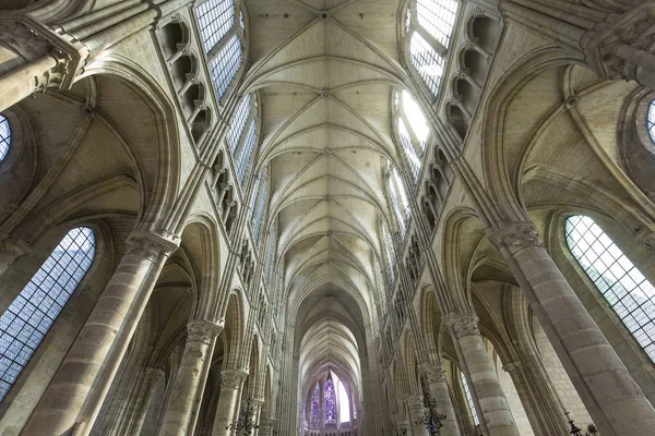 Katedra Saint Gervais Saint Protais w Soissons, Francja — Zdjęcie stockowe
