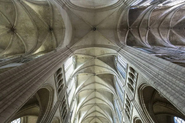 Catedral Saint Gervais Saint Protais em Soissons, França — Fotografia de Stock