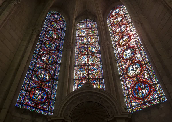 Kathedraal Saint Gervais Saint-Protais in Soissons, Frankrijk — Stockfoto