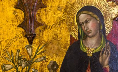 iç Palazzo Corboli, Asciano, İtalya