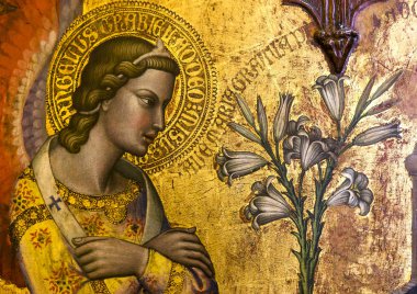 iç Palazzo Corboli, Asciano, İtalya