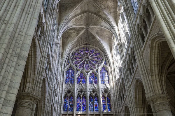 Catedral de Saint Gervais Saint Protais en Soissons, Francia —  Fotos de Stock