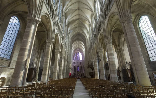 Katedralen Saint Gervais Saint Protais i Soissons, Frankrike — Stockfoto