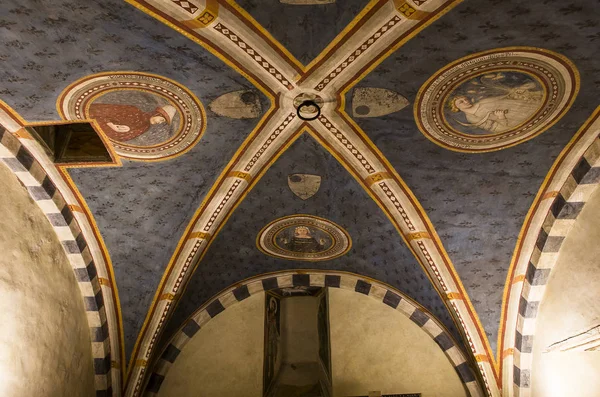 iç Palazzo Corboli, Asciano, İtalya