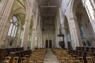 Saint-sulpice-de-Favieres Kilisesi, Essonne, Fransa