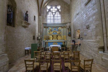 Saint-sulpice-de-Favieres Kilisesi, Essonne, Fransa