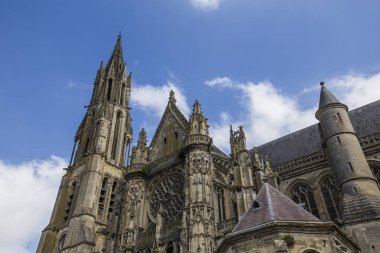 Cathedral Notre Dame of Senlis, Oise, France clipart