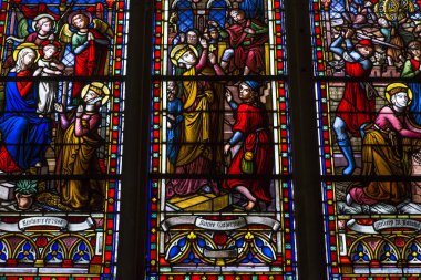 Katedral Notre Dame Senlis, Oise, Fransa