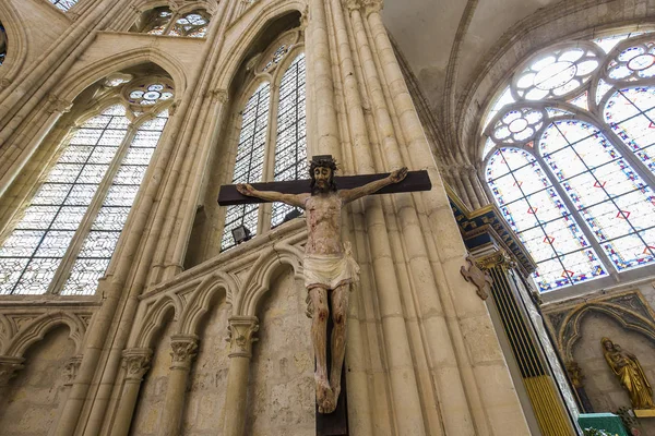 Церковь Сен-сюльпис-де-Фафес, Эсон, Франция — стоковое фото
