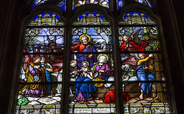 Cathedral Notre Dame of Senlis, Oise, France — Stock Photo, Image