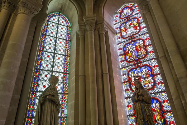 Kathedraal Notre Dame van Senlis, Oise, Frankrijk — Stockfoto