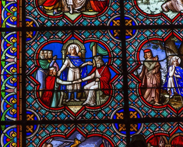 Catedral de Notre Dame de Senlis, Oise, Francia — Foto de Stock