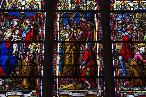 Cathedral Notre Dame of Senlis, Oise, France — Stock Photo, Image