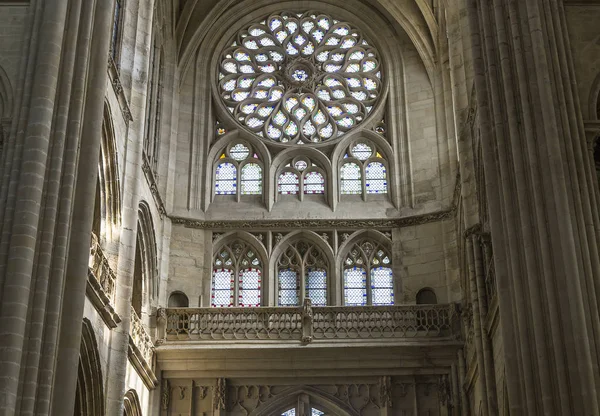Cattedrale di Notre Dame di Senlis, Oise, Francia — Foto Stock